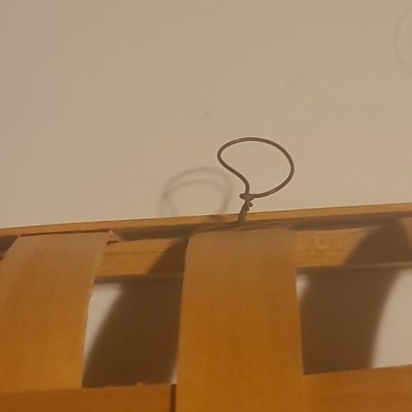 Wooden Basket with 'Gather' Sign - Picture 3 of 5